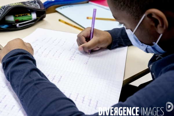 Rentrée des classes après le confinement.