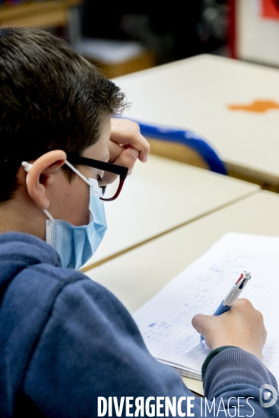 Rentrée des classes après le confinement.