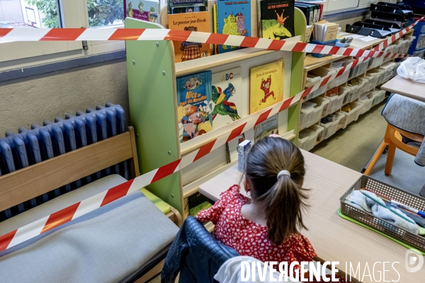 Rentrée des classes après le confinement.