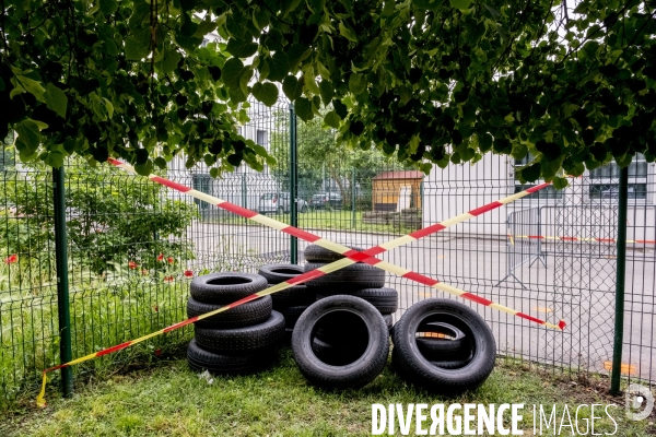 Rentrée des classes après le confinement.