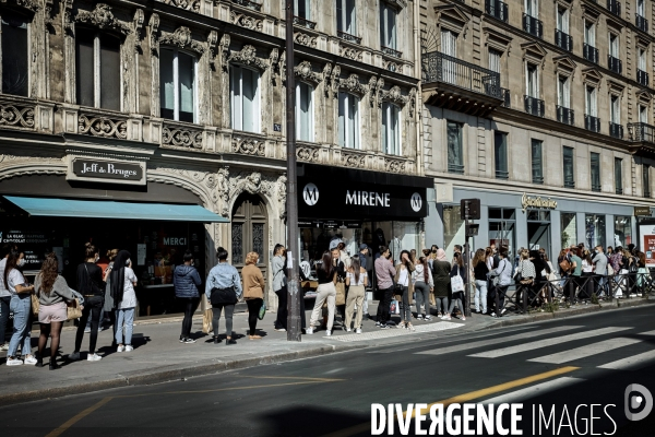 Les parisiens déconfinent au soleil, Paris 16 mai 2020