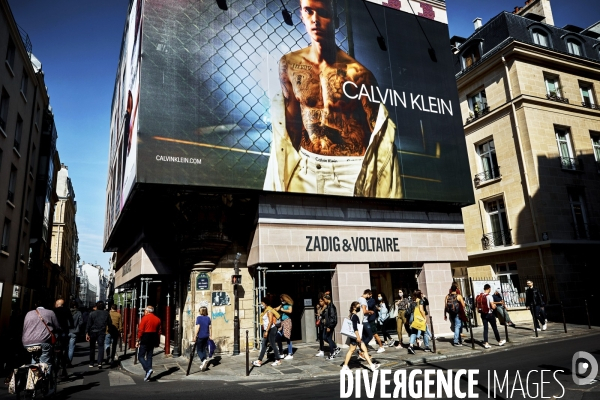 Les parisiens déconfinent au soleil, Paris 16 mai 2020
