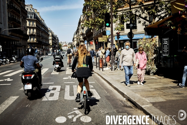 Les parisiens déconfinent au soleil, Paris 16 mai 2020