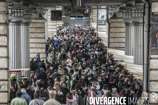 Marché Barbes Après/Pendant/Avant Confinement