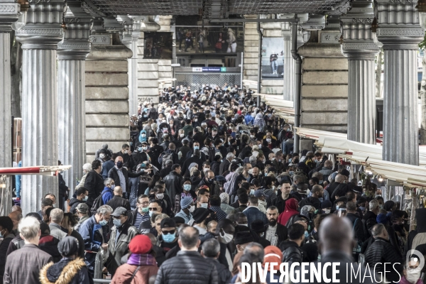 Marché Barbes Après/Pendant/Avant Confinement