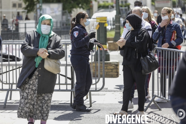 Marché alimentaire en BANLIEUE