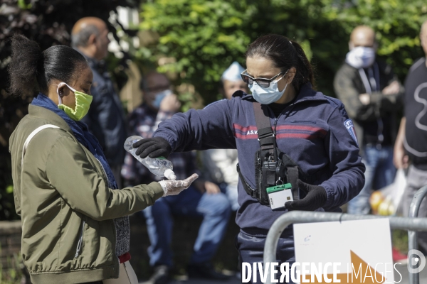 Marché alimentaire en BANLIEUE