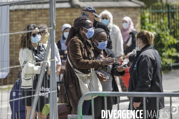 Marché alimentaire en BANLIEUE