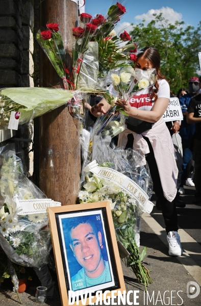 Marche blanche en mémoire de Sabri