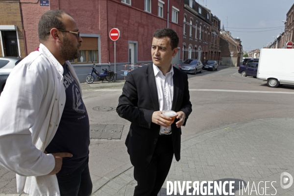 Gérald DARMANIN dans les rues de Tourcoing