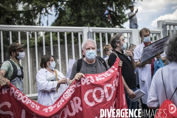 Rassemblement de soutien aux soignants