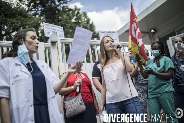 Rassemblement de soutien aux soignants