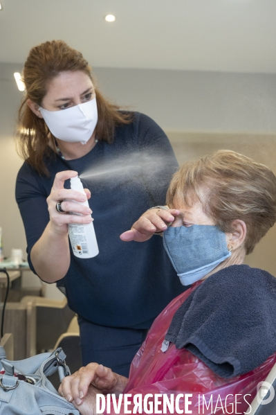 11 mai jour de deconfinement. Epitete salon de coiffure mixte de Saint Remy les chevreuse dans les Yvelines