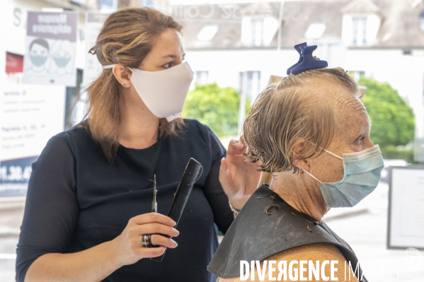 11 mai jour de deconfinement. Epitete salon de coiffure mixte de Saint Remy les chevreuse dans les Yvelines
