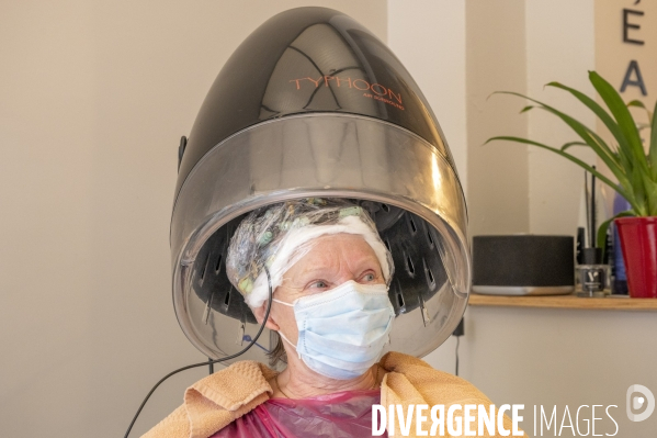 11 mai jour de deconfinement. Epitete salon de coiffure mixte de Saint Remy les chevreuse dans les Yvelines