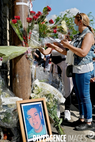 Marche blanche en mémoire de Sabri