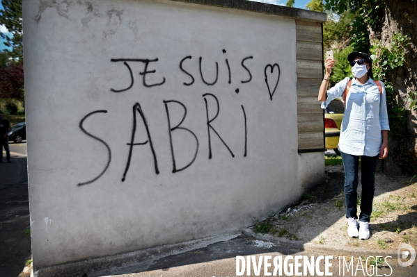 Marche blanche en mémoire de Sabri
