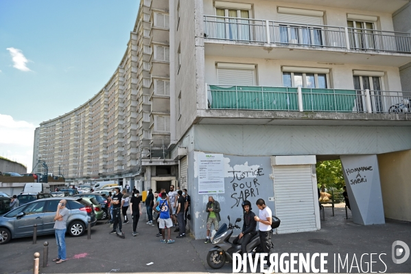 Marche blanche en mémoire de Sabri