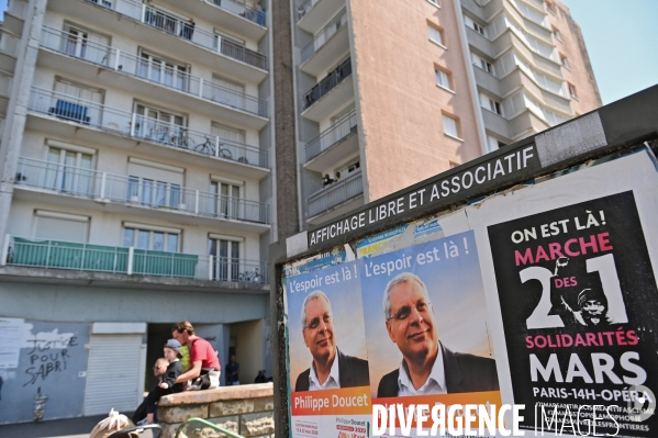 Affiches électorales de Philippe Doucet