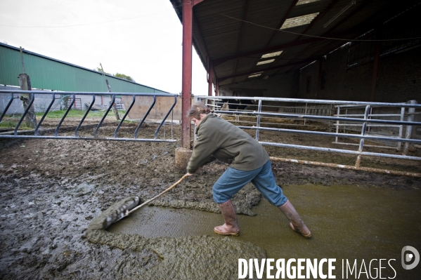 Aurore, jeune femme salariée agricole dans le Limousin.