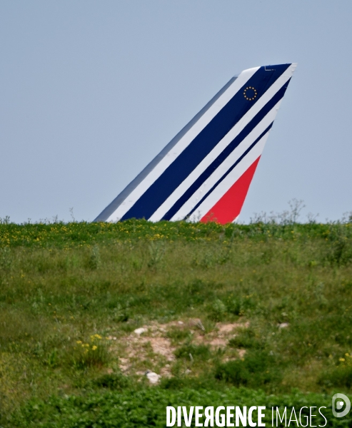 Avions d air france cloués au sol pendant l épidémie de coronavirus