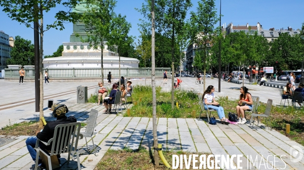 Amenagement et circulation place de la Bastille