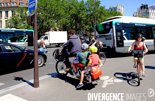 Amenagement et circulation place de la Bastille