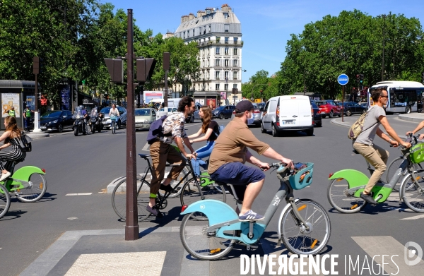 Amenagement et circulation place de la Bastille