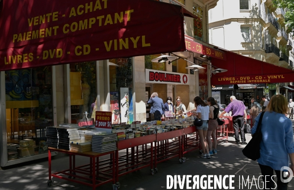 La librairie Boulinier du boulevard Saint Michel