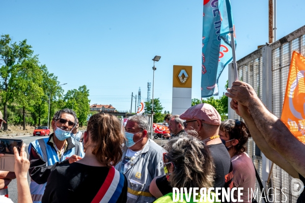 Renault Choisy. Annonce de la fermeture de l usine.