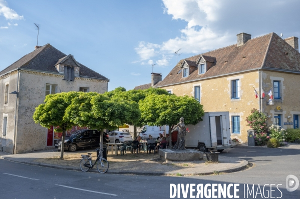 3 juin 2020, réouverture du cafe du village à René en Sarthe