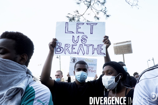 Rassemblement Adama Traoré et George Floyd