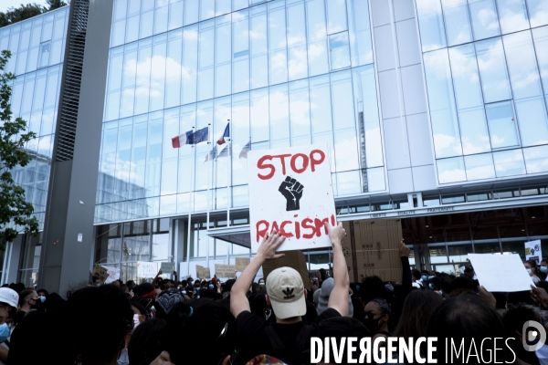 Rassemblement Adama Traoré et George Floyd