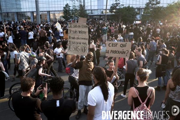 Rassemblement Adama Traoré et George Floyd