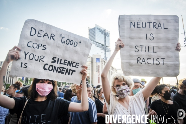 A Paris, manifestation massive en mémoire d Adama Traoré et George Floyd