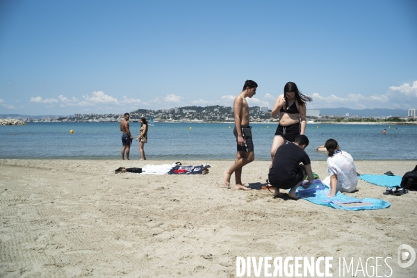 Plage deconfiné