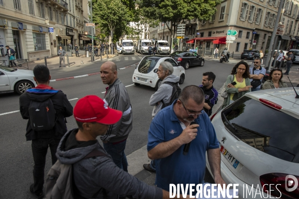 Rassemblement de la CGT à Marseille contre les violences policières aux Etats-Unis
