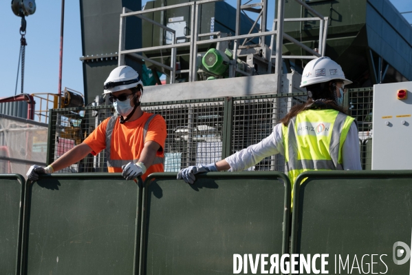 Coronavirus et chantier du Grand Paris Express