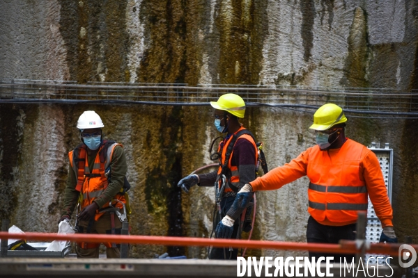 Coronavirus et chantier du Grand Paris Express