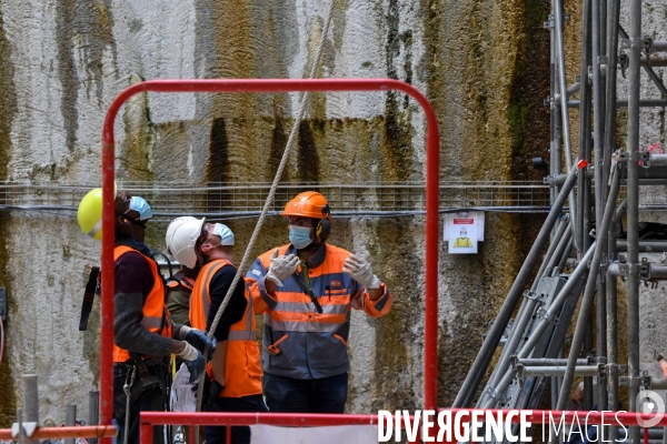 Coronavirus et chantier du Grand Paris Express