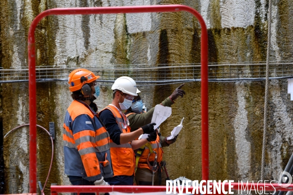 Coronavirus et chantier du Grand Paris Express