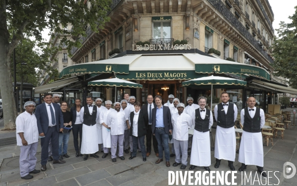 Catherine mathivat presidente de la brasserie les deux magots