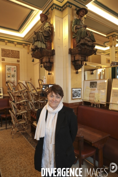 Catherine mathivat presidente de la brasserie les deux magots