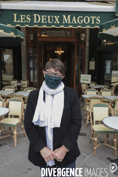 Catherine mathivat presidente de la brasserie les deux magots