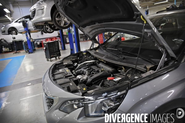 Deconfinement chez un concessionnaire automobile