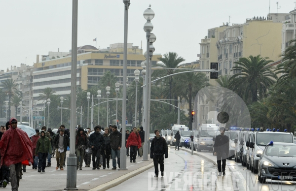 Actions des opposants au sommet du G20 de Cannes