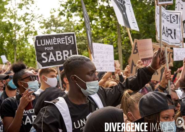 Rassemblement contre les violences et le racisme de la police