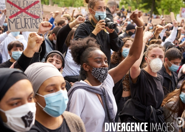 Rassemblement contre les violences et le racisme de la police