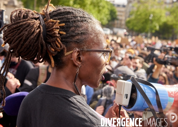 Rassemblement contre les violences et le racisme de la police