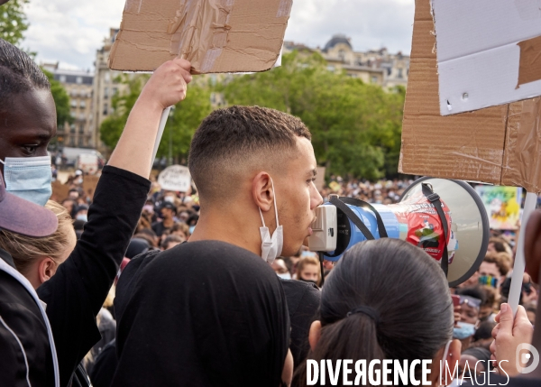 Rassemblement contre les violences et le racisme de la police